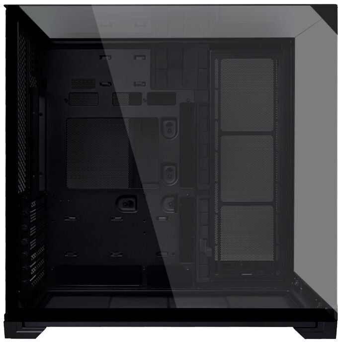 Lian Li O11 VISION COMPACT ATX Mid Tower Black with Tempered Glass Side Panel, USB 3.2 Gen 2 Type-C, and USB 3.2 Gen 1 Type-A