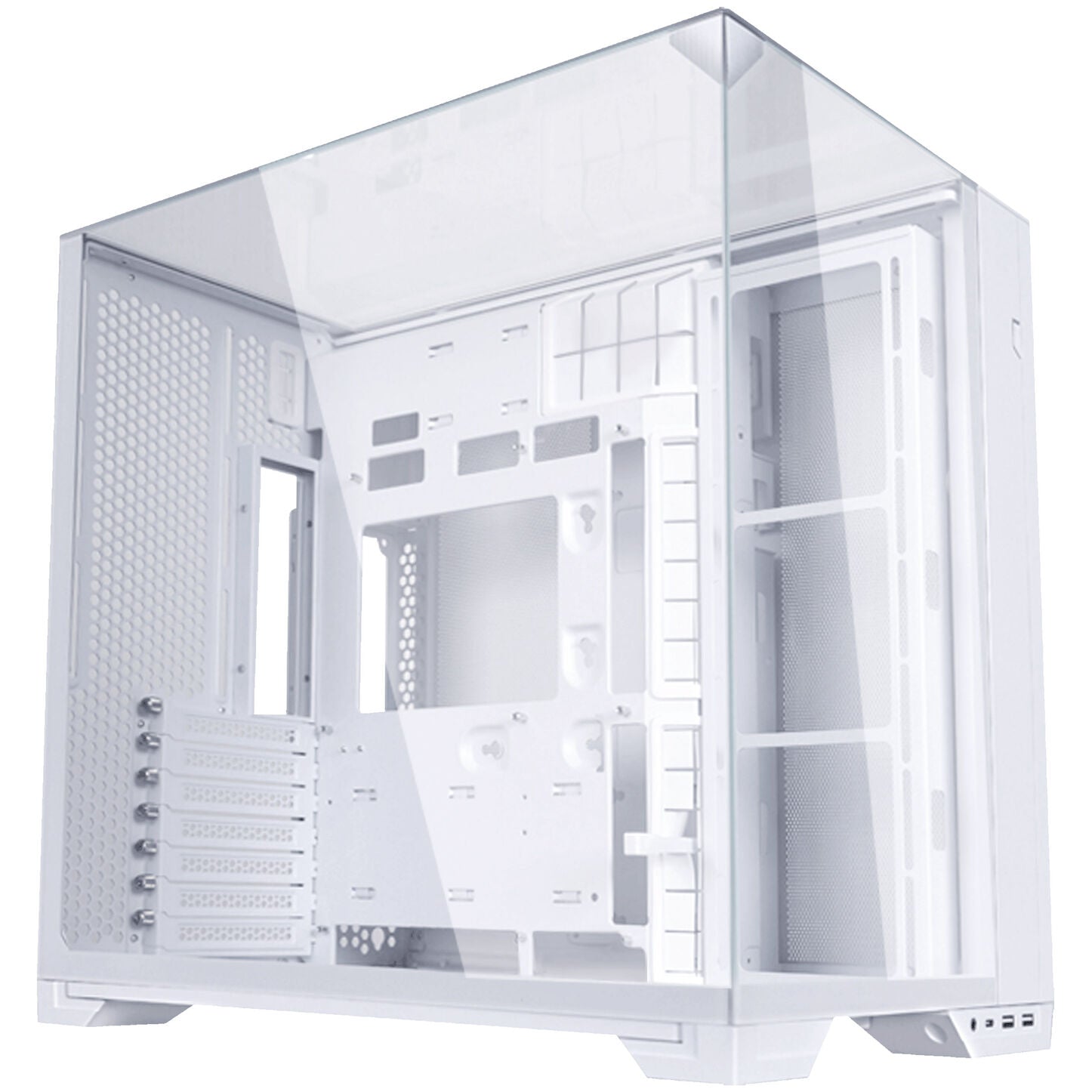 Lian Li O11 Vision Compact, Midi-Tower, E-ATX, Tempered Glass - weiß