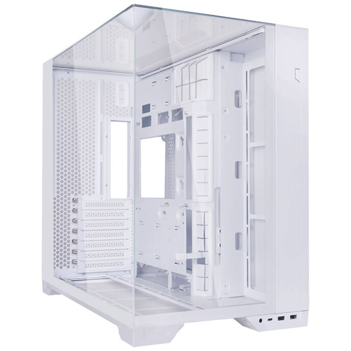 Lian Li O11 Vision Compact, Midi-Tower, E-ATX, Tempered Glass - weiß