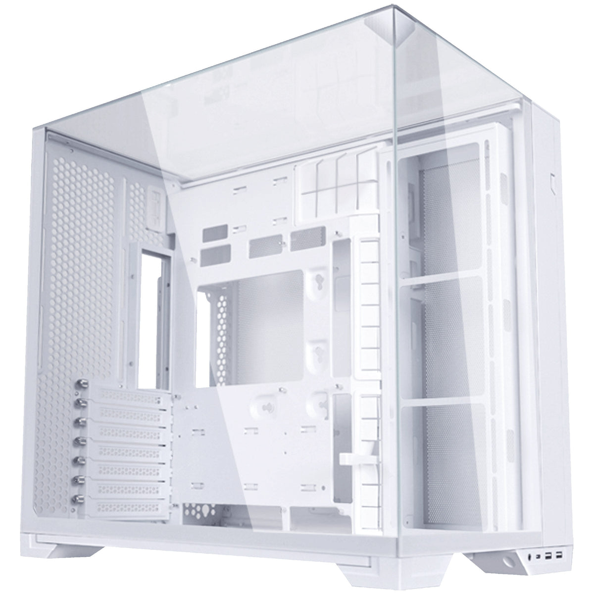 Midi Lian Li O11 Vision Compact, Midi Tower, E-ATX, Tempered Glass - White