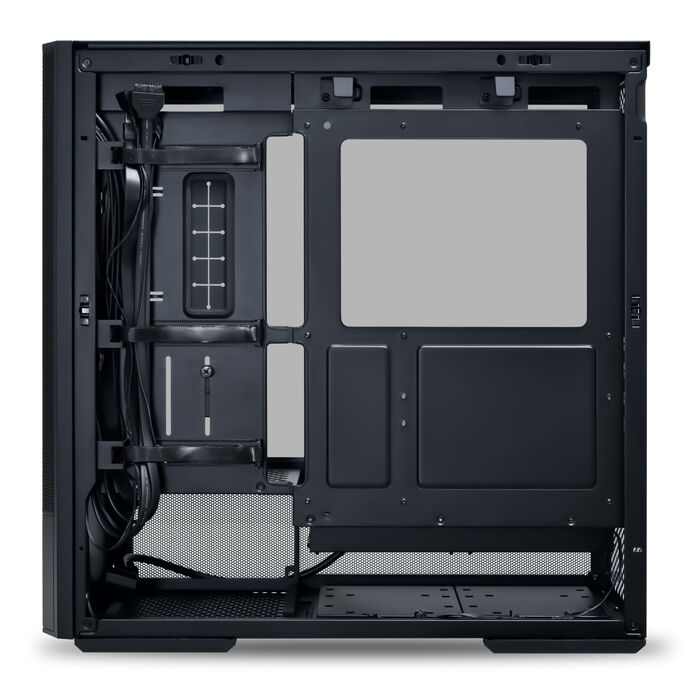 Lian Li Lancool 207 ATX Mid Tower Black with Tempered Glass Side Panel and USB 3.2 Gen 2 Type-C, USB 3.2 Gen 1 Type-A
