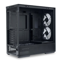 Lian Li Lancool 207 ATX Mid Tower Black with Tempered Glass Side Panel and USB 3.2 Gen 2 Type-C, USB 3.2 Gen 1 Type-A
