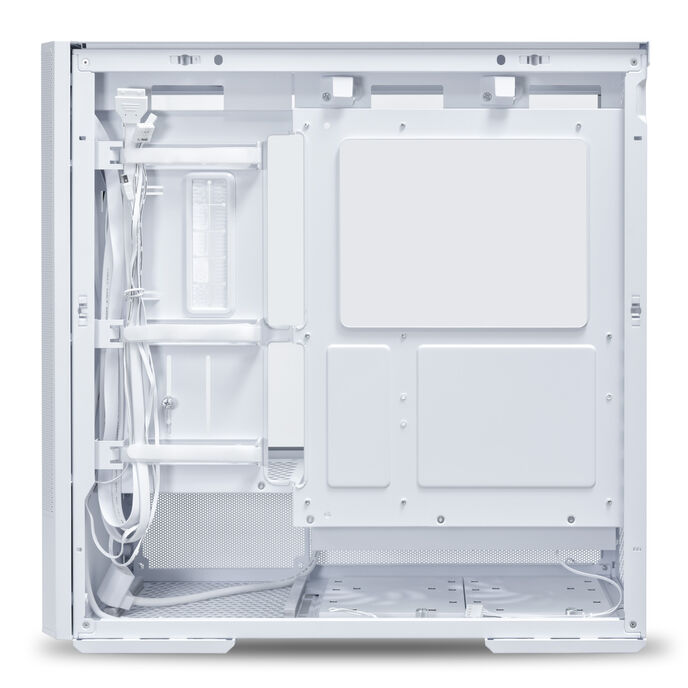 Lian Li Lancool 207 ATX Mid Tower Blanc avec panneau latéral en verre trempé et USB 3.2 Gen 2 Type-C, USB 3.2 Gen 1 Type-A