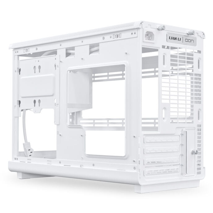 Mini Lian Li DAN Cases A3-mATX Wood Edition Weiß
