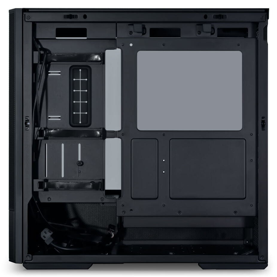 Lian Li Lancool 207 Digital ATX Mid Tower Black with Tempered Glass Side Panel and USB 3.2 Gen 2 Type-C, USB 3.2 Gen 1 Type-A