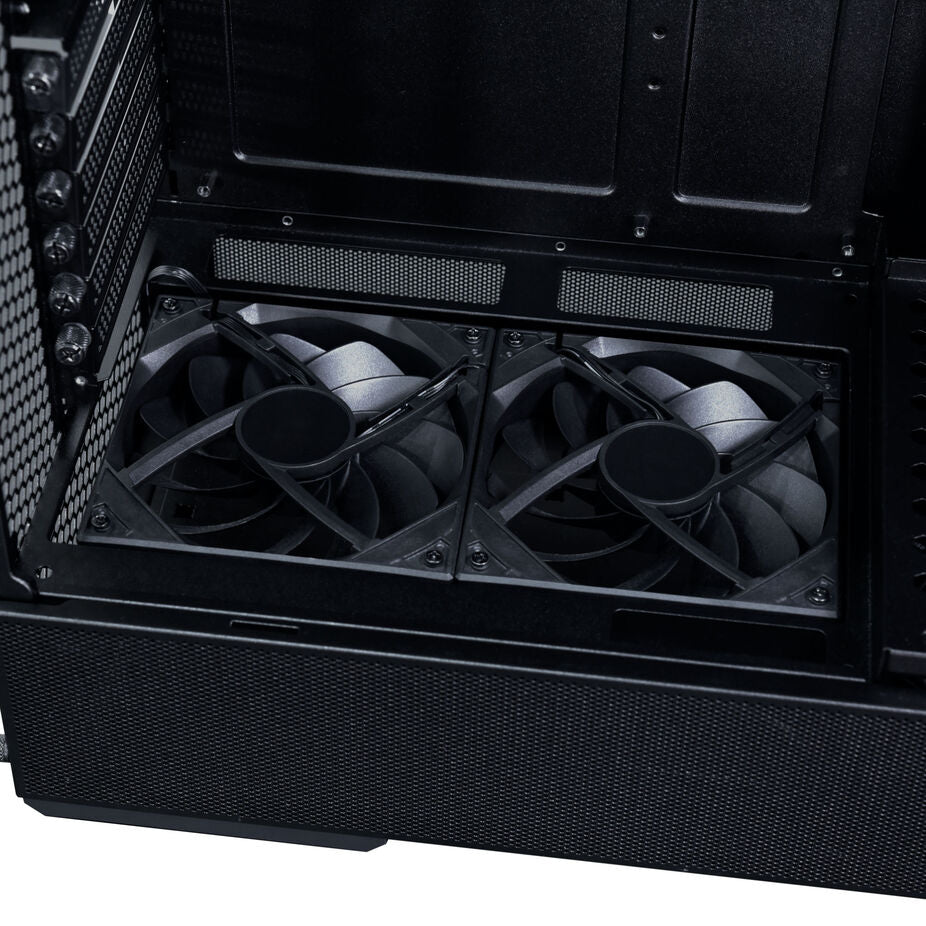 Lian Li Lancool 207 Digital ATX Mid Tower Black with Tempered Glass Side Panel and USB 3.2 Gen 2 Type-C, USB 3.2 Gen 1 Type-A