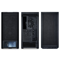 Lian Li Lancool 207 Digital ATX Mid Tower Black with Tempered Glass Side Panel and USB 3.2 Gen 2 Type-C, USB 3.2 Gen 1 Type-A