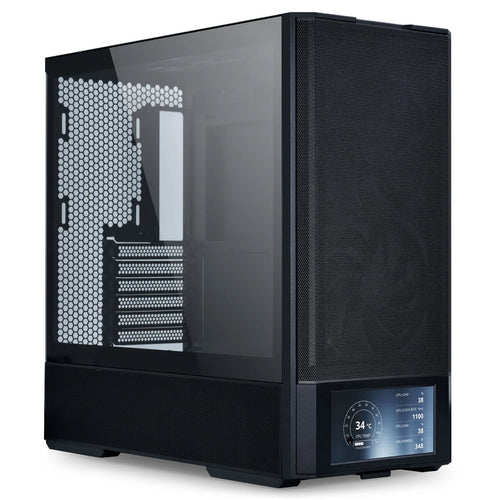 Lian Li LANCOOL 207 Digital PC-Gehäuse, Midi-Tower, ATX, Tempered Glass schwarz