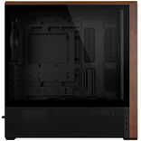 Lian Li LANCOOL 217 ATX Mid Tower Black / Brown with Tempered Glass Side Panel and USB 3.2 Gen 2 Type-C USB 3.2 Gen 1 Type-A
