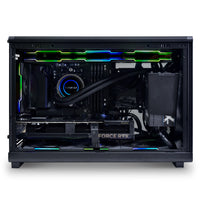 Mini Lian Li DAN Cases A3-mATX Black TG Wood Edition