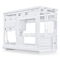 Mini Lian Li DAN Cases A3-mATX White TG Wood Edition