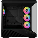 Lian Li Vector V100 ATX Mid Tower Noir avec 4 ventilateurs ARGB Panneau latéral en verre trempé