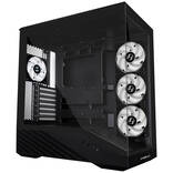 Lian Li Vector V100 ATX Mid Tower Noir avec 4 ventilateurs ARGB Panneau latéral en verre trempé