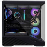 Lian Li Vector V100 ATX Mid Tower Noir avec 4 ventilateurs ARGB Panneau latéral en verre trempé