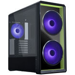 Lian Li LANCOOL 217 INF PC-Gehäuse, Midi-Tower, Tempered Glass, RGB-Beleuchtung schwarz