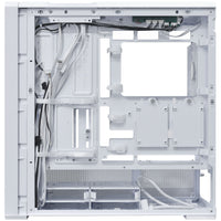 Lian Li LANCOOL 217 INF Infinity Mirror Computer Case, Mid-Tower ATX PC Case w/ 3 Pre-Installed Fans, 2x170mm ARGB Fans, 1x140mm, Front Mirror Glass Panel, Optimized Airflow - White (LANCOOL 217INFW)
