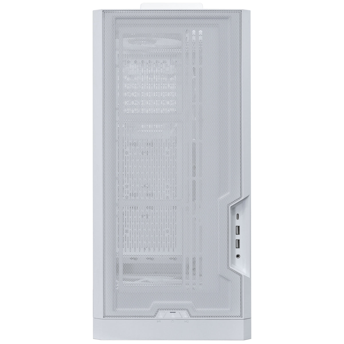 Lian Li LANCOOL 217 INF Infinity Mirror Computer Case, Mid-Tower ATX PC Case w/ 3 Pre-Installed Fans, 2x170mm ARGB Fans, 1x140mm, Front Mirror Glass Panel, Optimized Airflow - White (LANCOOL 217INFW)