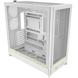 Montech HS01 PC-Gehäuse, Midi-Tower, ATX, aRGB, Tempered Glass - weiß