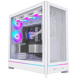 Montech HS01 PRO PC-Gehäuse, Midi-Tower, ATX, aRGB, Tempered Glass - weiß