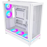 Montech HS01 PRO PC-Gehäuse, Midi-Tower, ATX, aRGB, Tempered Glass - weiß