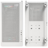 Montech XR  ATX Mid Tower White with Tempered Glass Side Panel