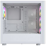 Montech XR  ATX Mid Tower White with Tempered Glass Side Panel