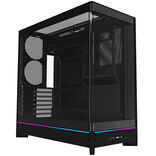 Montech HS02 PC-Gehäuse, Midi-Tower, ATX, Tempered Glass, ARGB - schwarz