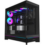 Montech HS02 PC-Gehäuse, Midi-Tower, ATX, Tempered Glass, ARGB - schwarz