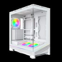 Montech Sky 3 PC-Gehäuse, Midi-Tower, ATX, ARGB, Tempered Glass - weiß