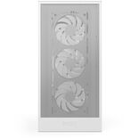NZXT H5 Flow RGB (2024) ATX Mid Tower White Tempered Glass Side Panel with USB 3.2 Gen 2x2 Type-C and USB 3.2 Gen 1 Type-A