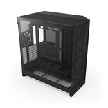 NZXT H9 Flow (2025) ATX Mid Tower Black Tinted Tempered Glass Side Panel, USB 3.2 Gen 2x2 Type-C, USB 3.2 Gen 1 Type-A