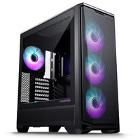 Phanteks Eclipse G400A ATX Mid Tower Black Tempered Glass Side Panel, USB 3.2 Gen 2 Type-C, USB 3.2 Gen 1 Type-A