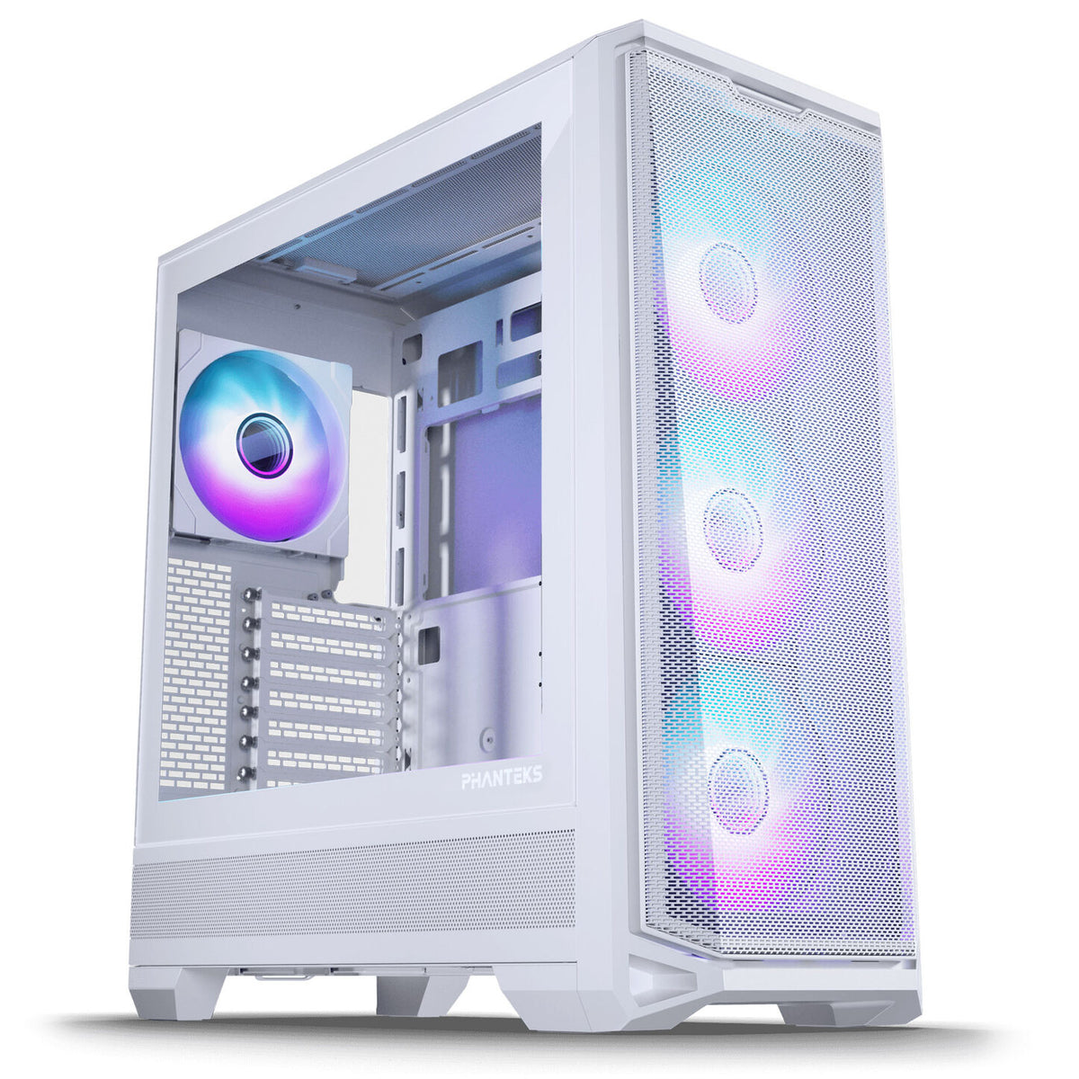 Phanteks Eclipse G400A ATX Mid Tower White with Tempered Glass Side Panel and USB 3.2 Gen 2 Type-C / USB 3.2 Gen 1 Type-A