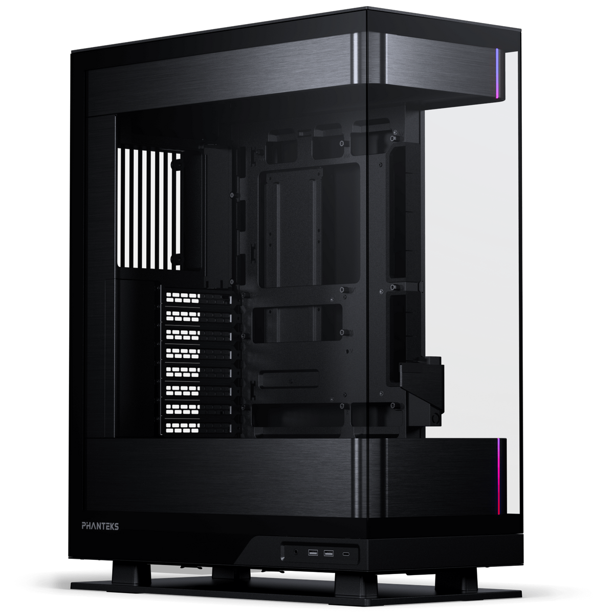 Phanteks Evolv X2 (schwarz, Tempered Glass x 3)