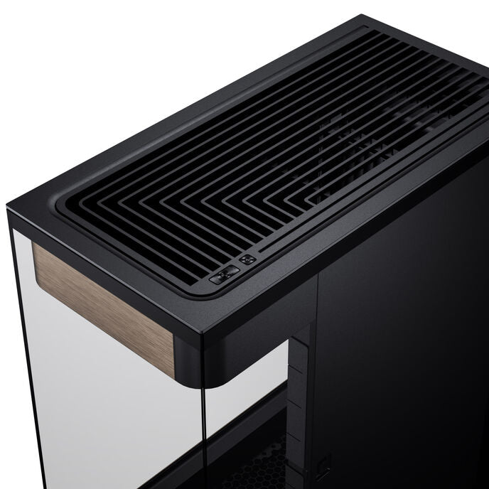 PHANTEKS Evolv X2 PC-Gehäuse, Midi-Tower, E-ATX, Tempered Glass, DRGB - schwarz / gold