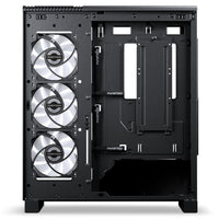 Phanteks NV5X PC-Gehäuse, Midi-Tower, E-ATX, Tempered Glass, ARGB - schwarz