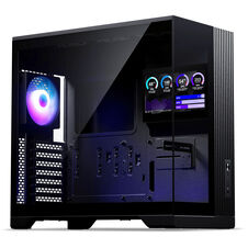 Phanteks XT V5 LCD PC Case, Midi Tower, ATX, 7-inch LCD, Tempered Glass - black