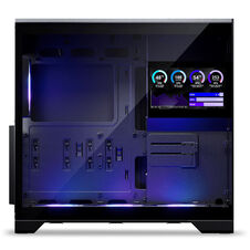Phanteks XT V5 LCD PC Case, Midi Tower, ATX, 7-inch LCD, Tempered Glass - black