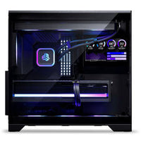 Phanteks XT V5 LCD PC Case, Midi Tower, ATX, 7-inch LCD, Tempered Glass - black