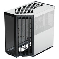 APNX V1 PC-Gehäuse, Midi-Tower, ATX, Tempered Glass - schwarz / weiß
