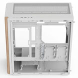Aerocool D501A PC-Gehäuse, Midi-Tower, ATX, Tempered Glass - weiß