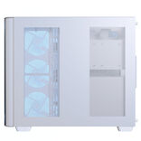 Aerocool P500C ATX Mid Tower White with Tempered Glass Side Panel and USB 3.2 Gen 1 Type-A, USB 2.0 Type-A