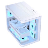 Aerocool P500C ATX Mid Tower White with Tempered Glass Side Panel and USB 3.2 Gen 1 Type-A, USB 2.0 Type-A