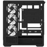 Boîtier Midi Aerocool P500B Digi-BK-v1 (noir, verre trempé x 2)