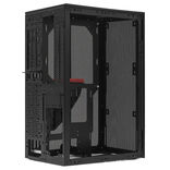 Ssupd Meshroom S PCIE 5.0 Edition PC Gehäuse, Mini-Tower, Mini-ITX Gehäuse - schwarz