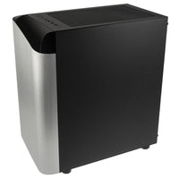 Silverstone SETA A1 ATX Mid Tower Silver / Black with Tempered Glass Side Panel, USB 3.2 Gen 2 Type-C, USB 3.2 Gen 1 Type-A