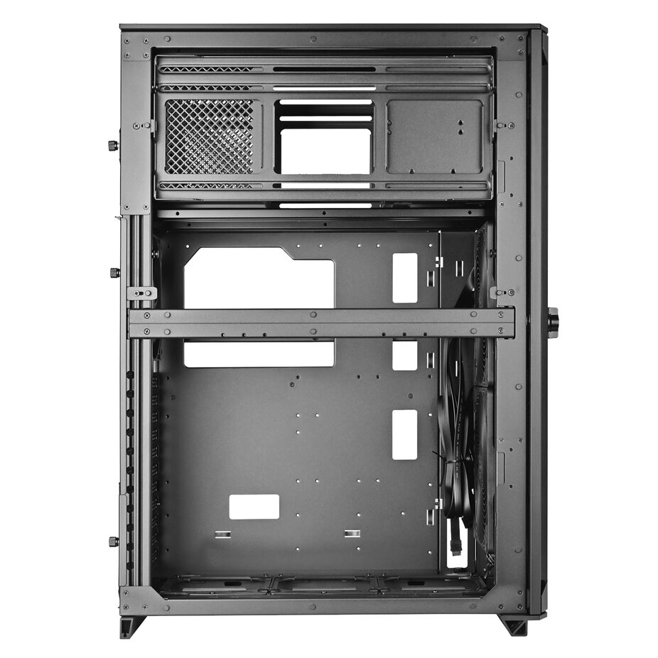 Silverstone ALTA D1 Tour ATX plein format panneau latéral en maille noire