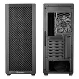 Silverstone FARA 515XR ATX Mid Tower Black with Tempered Glass Side Panel and USB 3.2 Gen 1 Type-A