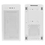 Silverstone FARA 515XR ATX Mid Tower White with Tempered Glass Side Panel and USB 3.2 Gen 1 Type-A