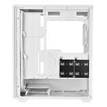 Silverstone FARA 515XR ATX Mid Tower White with Tempered Glass Side Panel and USB 3.2 Gen 1 Type-A